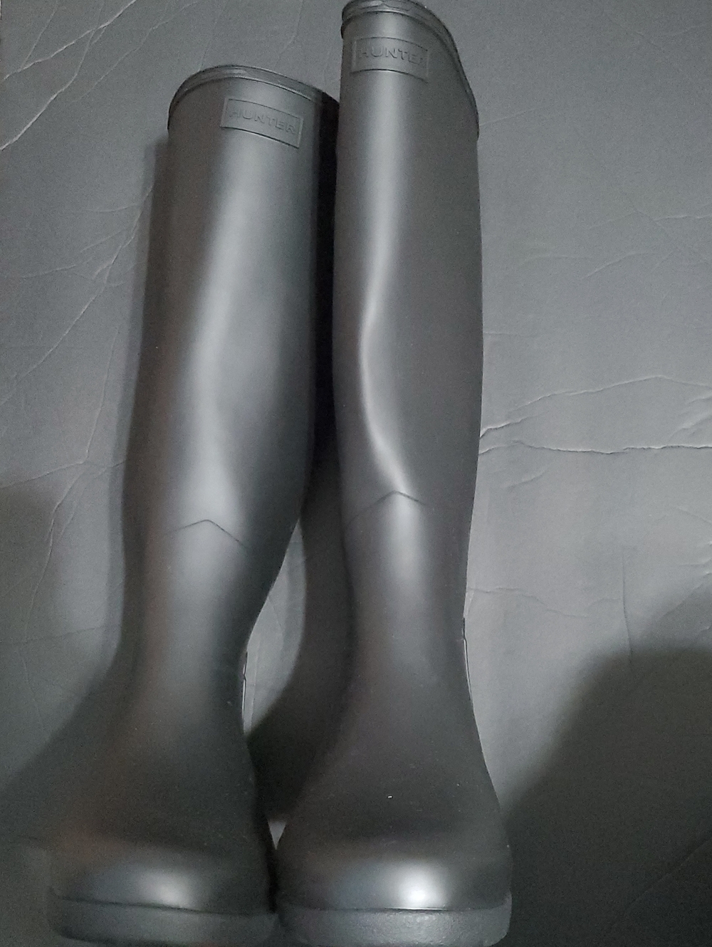 Hunter Women's black Refined Tall Rain Boots size 10‎ brand new - Picture 12 of 13